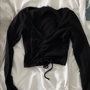 zara ruched top